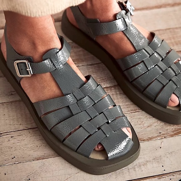 Free People Finn Fisherman Platform Sandals - Picture 6 of 10